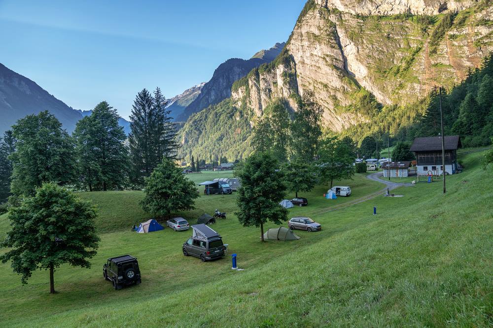 Camping Aareschlucht | Innertkirchen | Schweiz