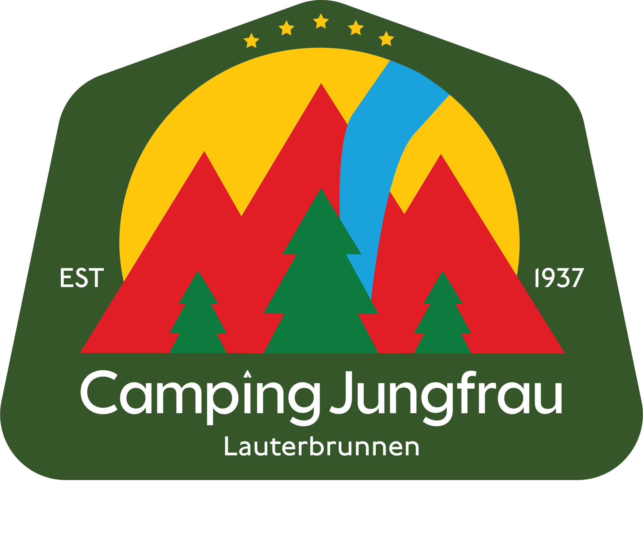 Camping Jungfrau Lauterbrunnen | Badge
